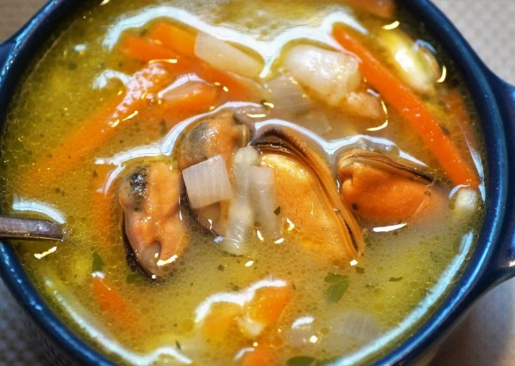 суп з молюсків